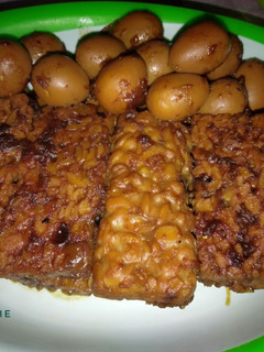 Foto resep Bacem tempe&telur puyuh
