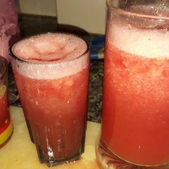 Watermelon juice A picture of Watermelon juice.