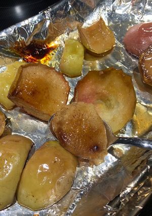 Une photo de Pommes fumées au sirop d’érable