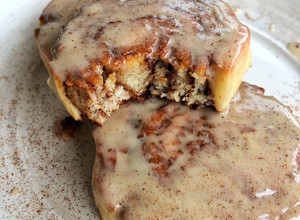 Una foto de Roll de canela sin gluten