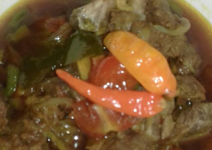 Resep termudah buat Asem asem daging dijamin sempurna
