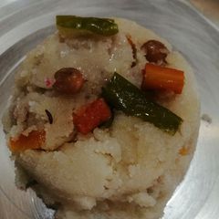 Carrot upma A picture of Carrot upma.