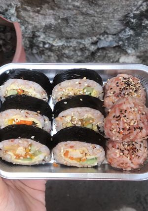 Foto resep Kimbab Ayam ala Drama Korea
