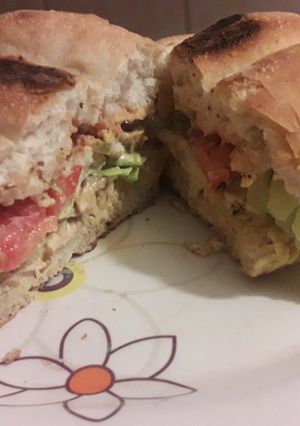 Una foto de Torta de pollo