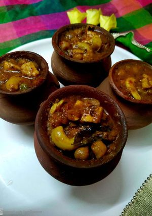 A picture of Kulhad Chaat.