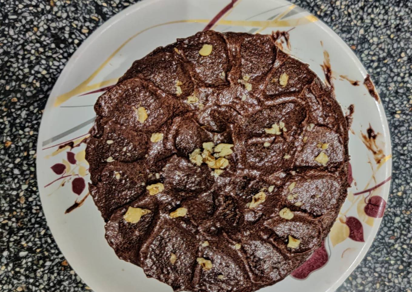 Eggless chocolate cake