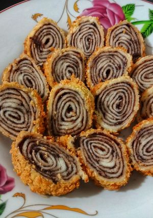 Foto resep Roti gulung krispy