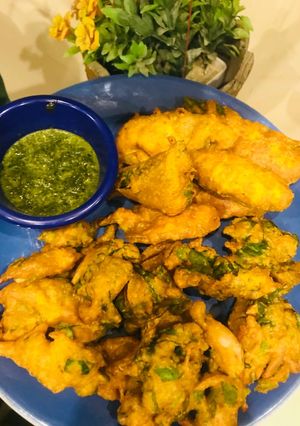 A picture of Palak Pakora.