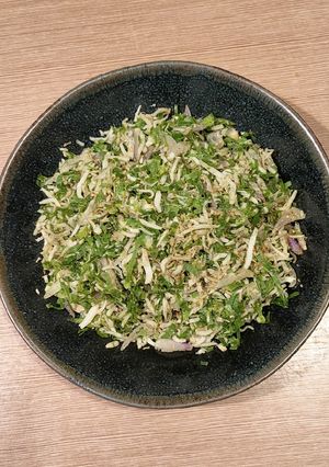 Foto resep Teri Medan daun Kunyit - versi Diet