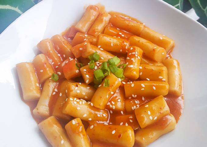 Homemade Tteokbokki