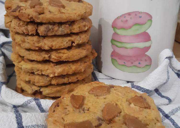 Recipe: Delicious Cookies aux 3 chocolats