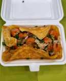 Cơm Chiên Từ Tôm Rang Thịt còn thừa