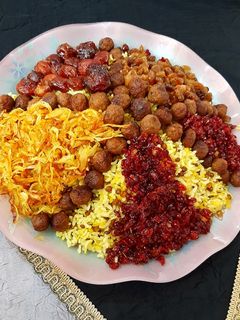 عکسی از دستور عدس پلو مجلسی