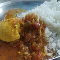 A picture of Guddu(Egg) Pulusu.