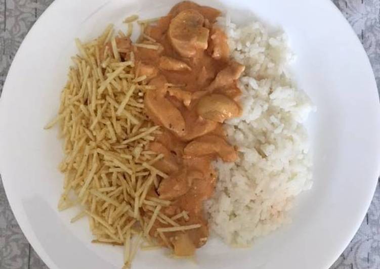 Strogonoff de frango