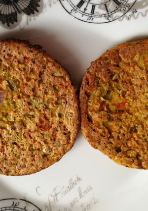 Una foto de Hamburguesa de mix de verdura