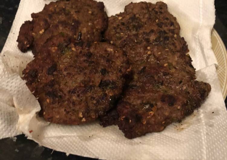 Steps to Prepare Any-night-of-the-week Chapli lamb kebabs