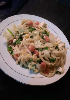 Foto resep Mie udon goreng teriyaki