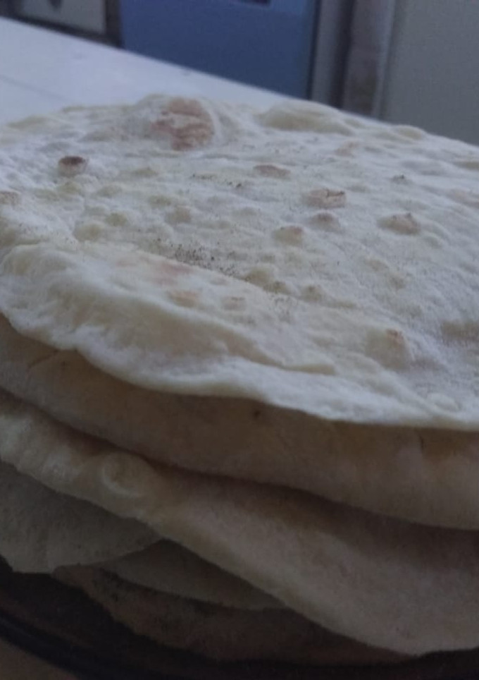 Una foto de Pan Árabe sin Horno