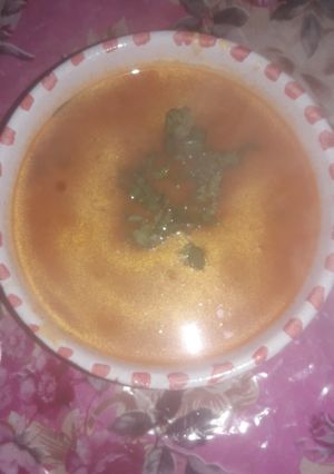 صورة لوصفة حريرة المرمز على طريقتي