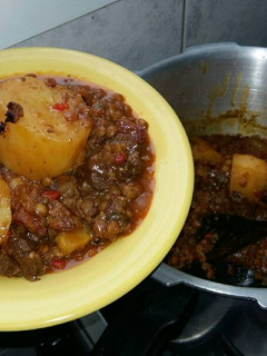 Una foto de Guiso de lentejas con olla a presión