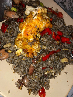 Foto resep Nasi goreng Cumi hitam