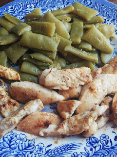 Una foto de Tiras de pollo a la naranja🍊🍗