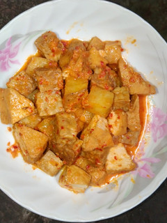 Foto resep Sambel goreng kentang tahu tempe