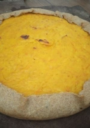 Una foto de Tarta calabaza