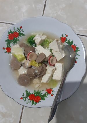 Foto resep Sup baso tahu telur