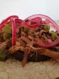 Pulled pork cubano, en slow cooker