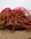 Pulled pork cubano, en slow cooker