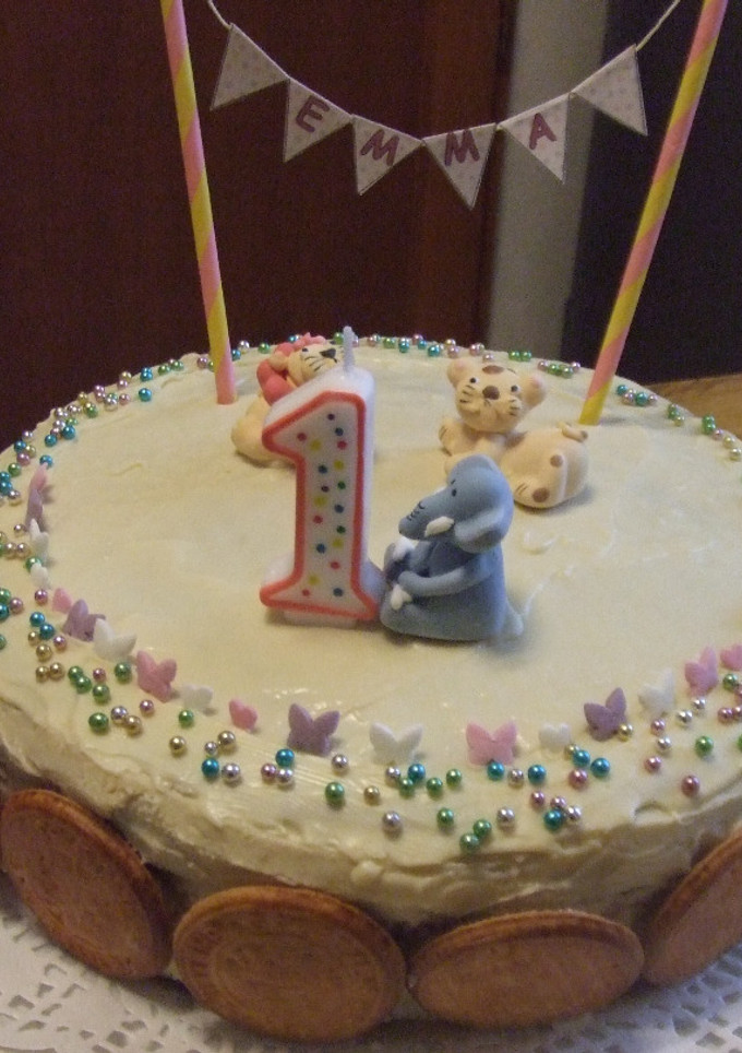Una foto de Pastel de cumpleaños para Emma