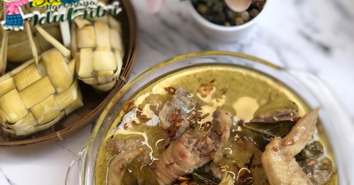 225. Opor Ayam Kuah Putih
