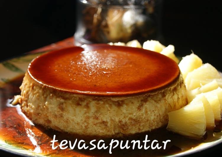 Flan de piña 🍮🍍🍍🍍