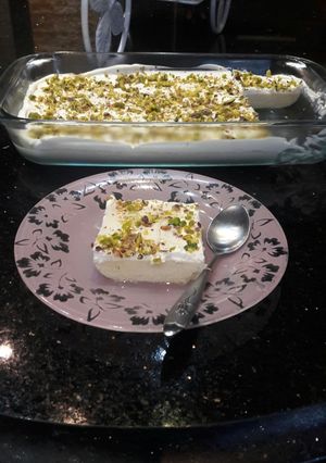 A picture of Layali Lubnan (Lebanese Nights Dessert).