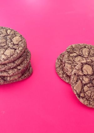 Φωτογραφία της συνταγής Soft cookies διπλής σοκολάτας!!!