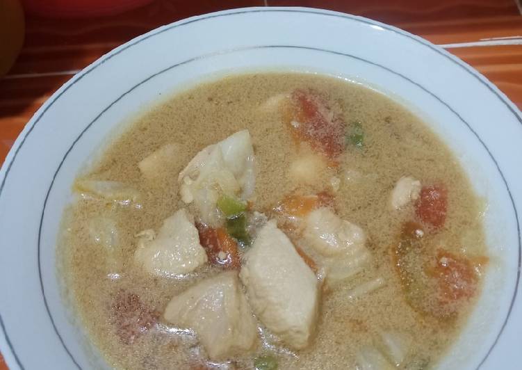 Tongseng Ayam (Mpasi 18 bulan)