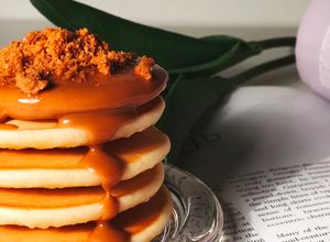 صورة لوصفة بان كيك 😋