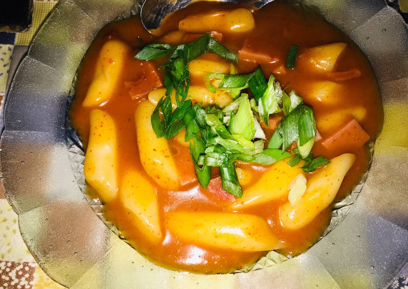 Toppoki tanpa saos gochujang ala homemade