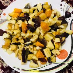 A picture of Fruit chaat # Ramzan special.