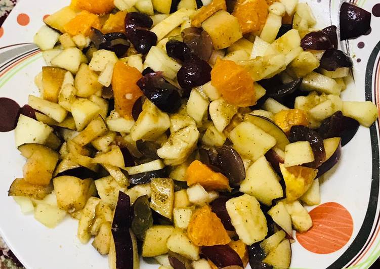 How to Make Quick Fruit chaat # Ramzan special