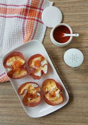 Foto resep Egg Muffin Cup #ketopad_cp_telur