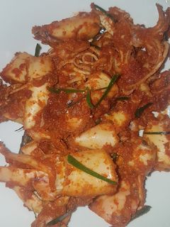 Foto resep Sambal Cumi Daun Jeruk