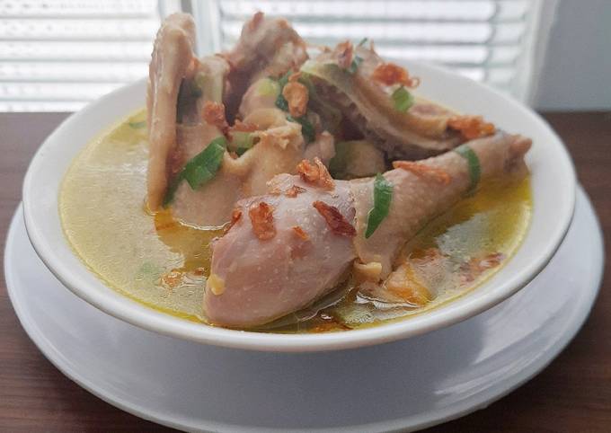 Resep 979 Sup Bening Ayam Kampung Oleh Dapur Ibuk Kayana Cookpad