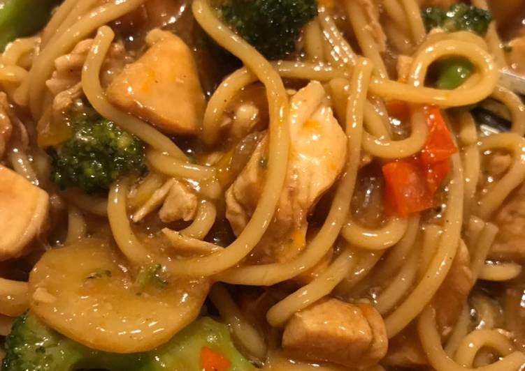 Recipe of Award-winning Instant Pot chicken lo mein