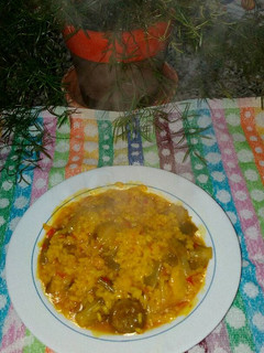 Una foto de Arroz con verduritas