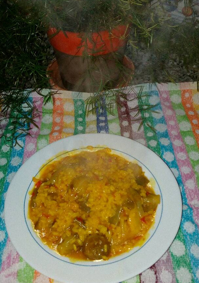 Una foto de Arroz con verduritas