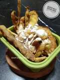 Keripik Kulit Kentang tabur Gula Halus