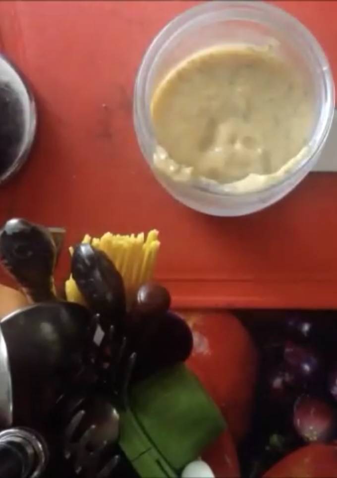 Кабачковая икра с майонезом
